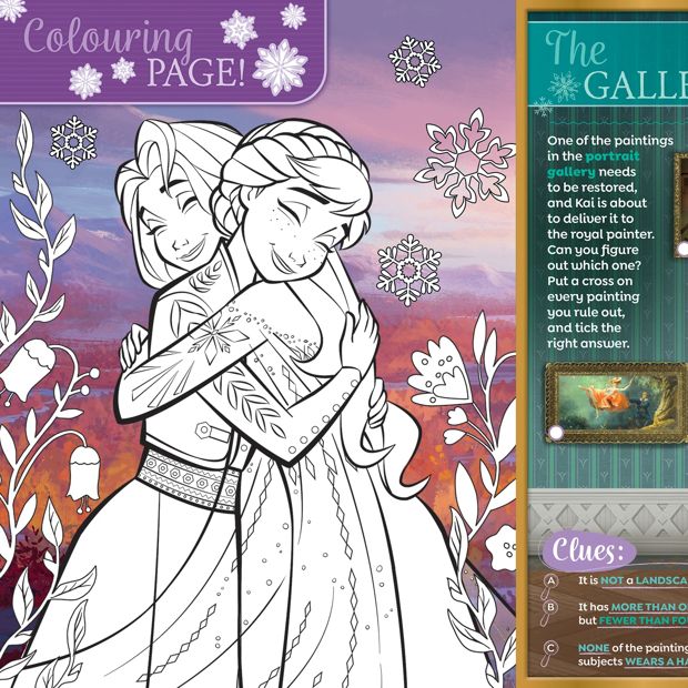 Disney Frozen: Magic Reveal Search-and-Find Activity Book
