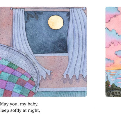 Kissed by the Moon by Alison Lester - Book and Snuggle Blanket