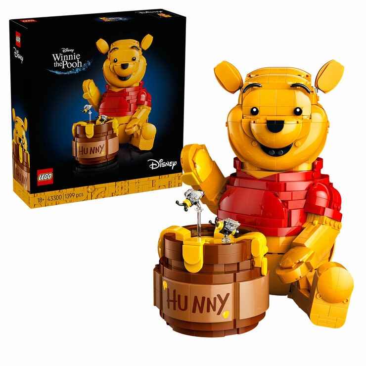 Classic Bear Character Display Building Set