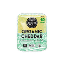 THE ORGANIC MILK CO ORGANIC CHEDDAR SLICES 250G