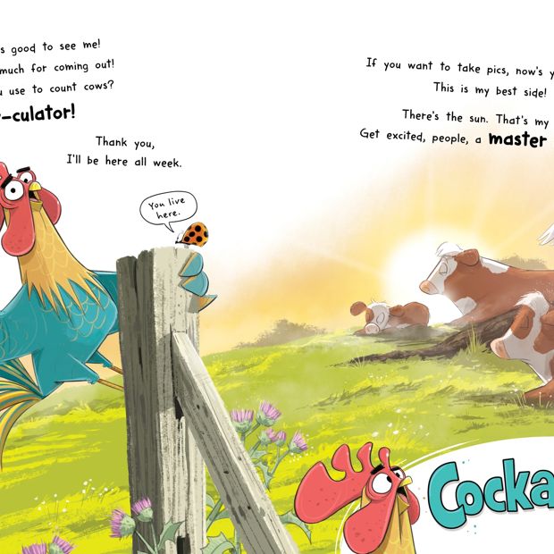 Cockadoodle Moo? by Tanya Hennessy - Book