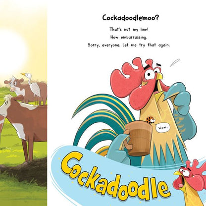 Cockadoodle Moo? by Tanya Hennessy - Book
