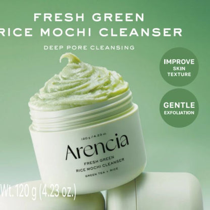 Arencia Fresh Green Rice Mochi Cleanser 120g