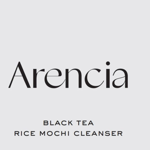 Arencia Black Tea Rice Mochi Cleanser 120g