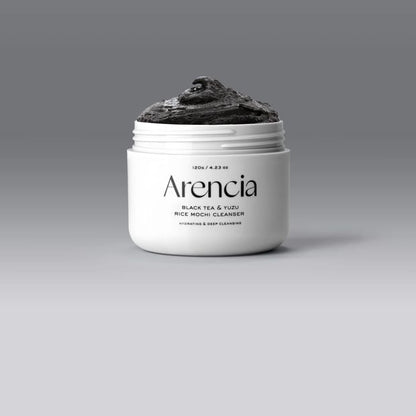 Arencia Black Tea Rice Mochi Cleanser 120g