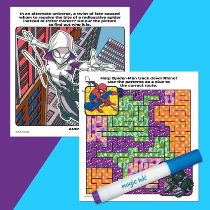 INKredibles Marvel Spider-Man Magic Ink Pictures! - Book