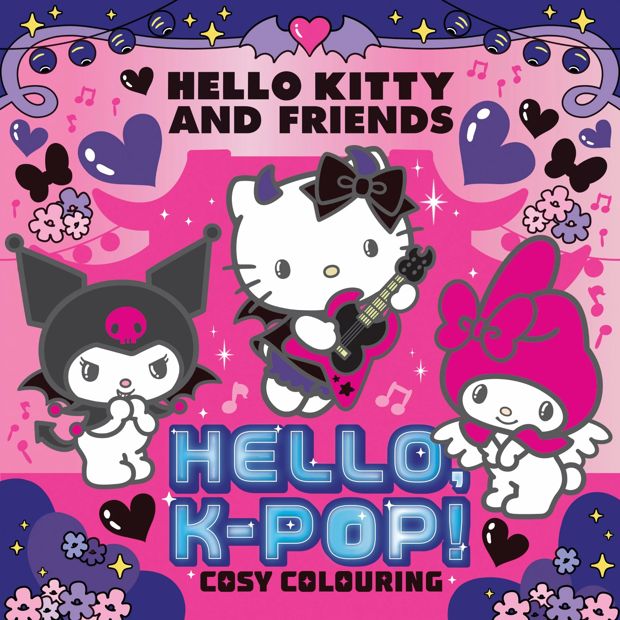 Hello Kitty and Friends: Hello, K-Pop! Cosy Colouring - Book