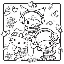 Hello Kitty and Friends: Hello, K-Pop! Cosy Colouring - Book