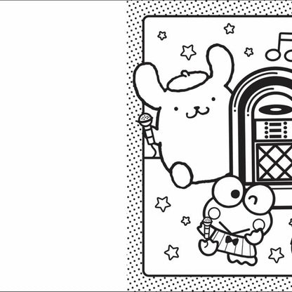 Hello Kitty and Friends: Hello, K-Pop! Cosy Colouring - Book