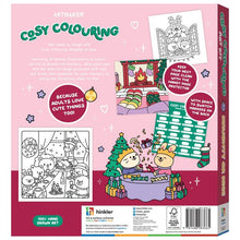 Art Maker Cosy Colouring Art Kit: Naughty or Nice - Book