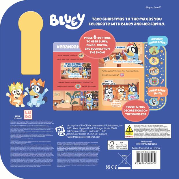 Bluey: A Very Bluey Christmas Sound Book