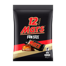 MARS CHOCOLATE FUN SIZE SHARE BAG 12 PIECES 192G