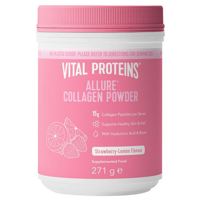 Vital Proteins Allure Collagen Powder 271g - Strawberry-Lemon Flavour