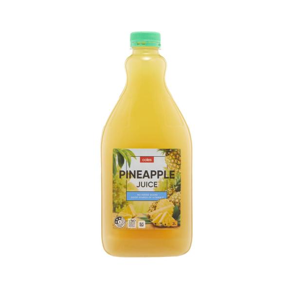 COLES JUICE:PINEAPPLE:.:2 LITRE