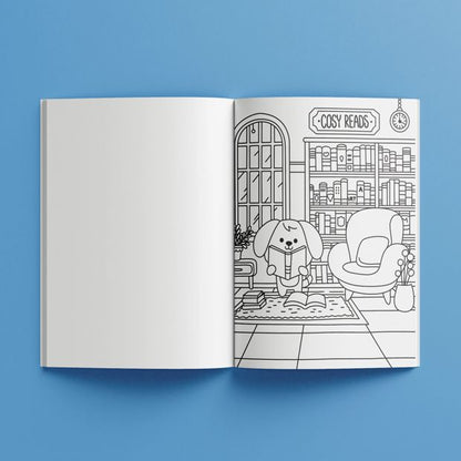 Cosy Colouring: Mini Moments Poster Art - Book