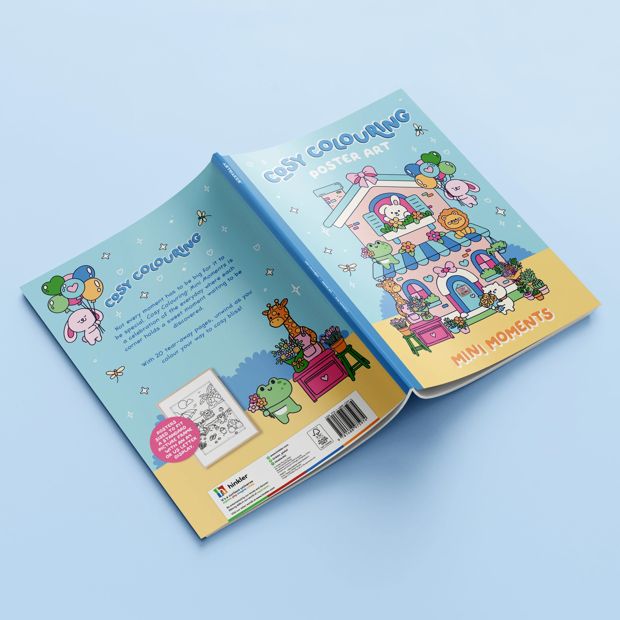 Cosy Colouring: Mini Moments Poster Art - Book