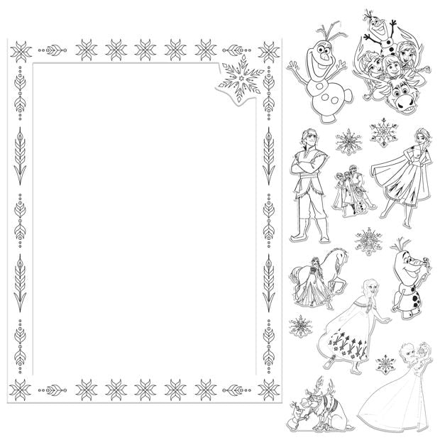 Colour-Me-Magnets Disney Frozen Colouring Book