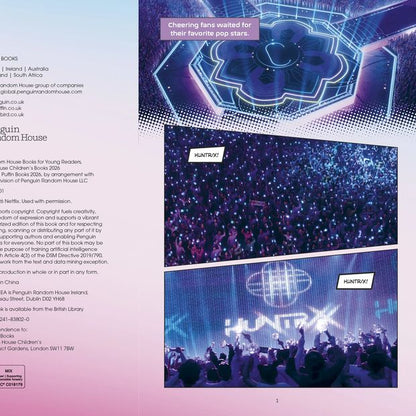 KPop Demon Hunters The Official Movie Graphic Novel - Book