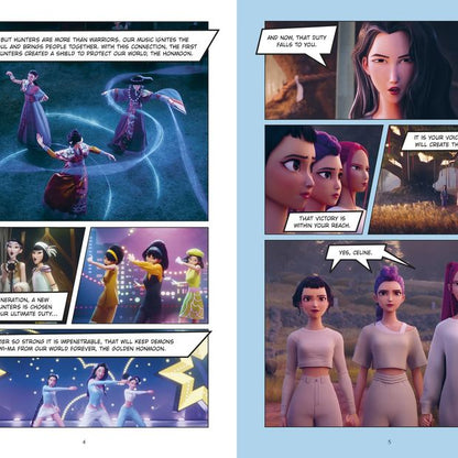 KPop Demon Hunters The Official Movie Graphic Novel - Book