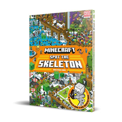 Minecraft Spot the Skeleton and Other Mobs - Book