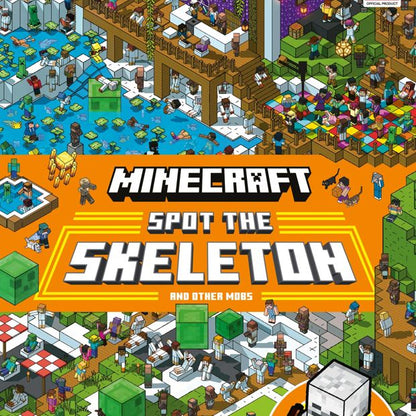 Minecraft Spot the Skeleton and Other Mobs - Book