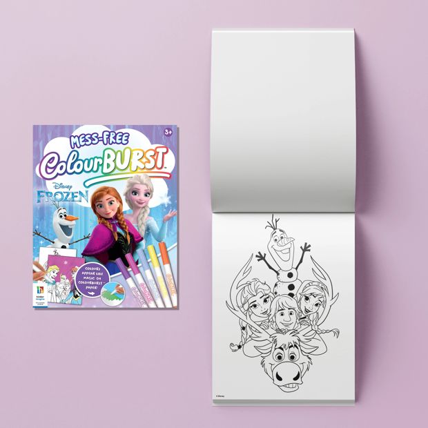 INKredibles Disney Frozen Mess-Free ColourBurst Colouring and Activity Kit