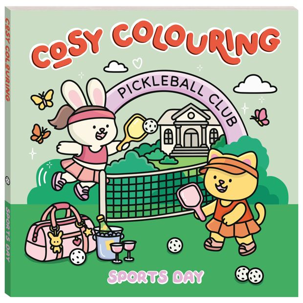 Cosy Colouring Sports Day - Book
