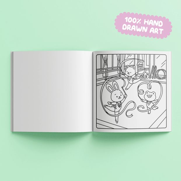 Cosy Colouring Sports Day - Book