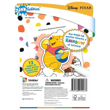 INKredibles Disney Pixar Mess Free Magic Ink Pictures - Book