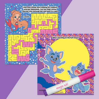 INKredibles Magical World Mess Free Magic Ink Pictures - Book