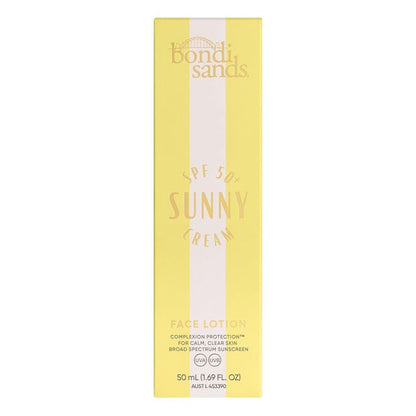 Bondi Sands SPF 50+ Sunny Cream Face Lotion 50ml