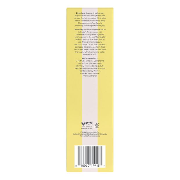 Bondi Sands SPF 50+ Sunny Cream Face Lotion 50ml