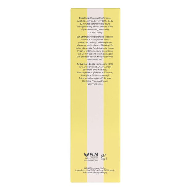 Bondi Sands SPF 50+ Sunny Milk Body Serum 150ml
