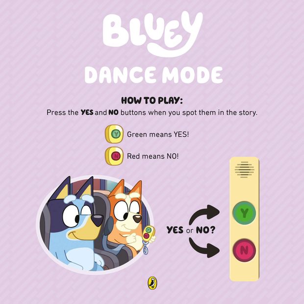 Bluey: Dance Mode - Sound Book