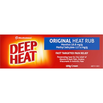 Deep Heat Original Heat Rub 100g