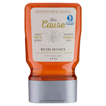 Beechworth 100% Australian Bee Cause Bush Honey Squeeze 400g