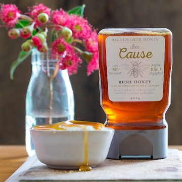 Beechworth 100% Australian Bee Cause Bush Honey Squeeze 400g