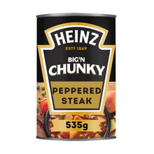 HEINZ BIG'N CHUNKY SOUP:PEPPERED STEAK:.:535 GRAM