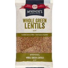 McKenzie's Green Lentil Whole 1kg