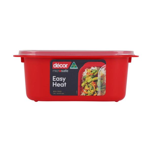 DECOR MICROSAFE EASY HEAT CONTAINER
