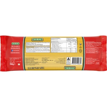 San Remo Thin Spaghetti No. 4 500g