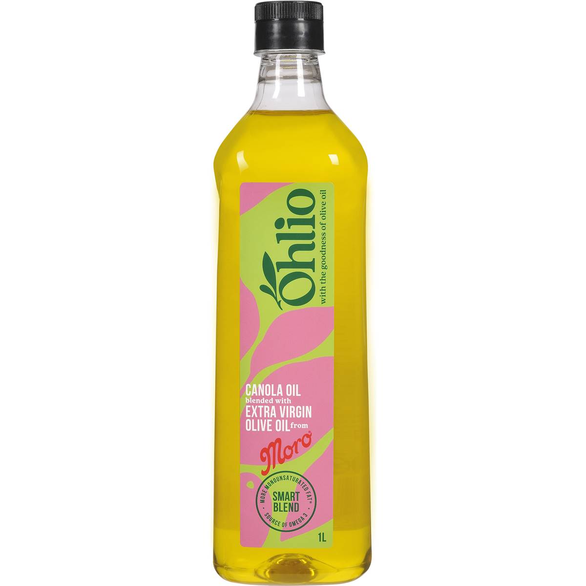 Ohlio Canola Oil & Moro Extra Virgin Olive Oil Blend 1L