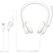 Logitech H390 USB Computer Headset (Off White)