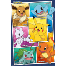 Pokemon - Character Panels Poster