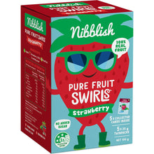 Nibblish Pure Fruit Swirls Strawberry 100g