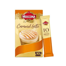 MOCCONA CAFE CLASSICS CARAMEL LATTE SACHETS 10 PACK