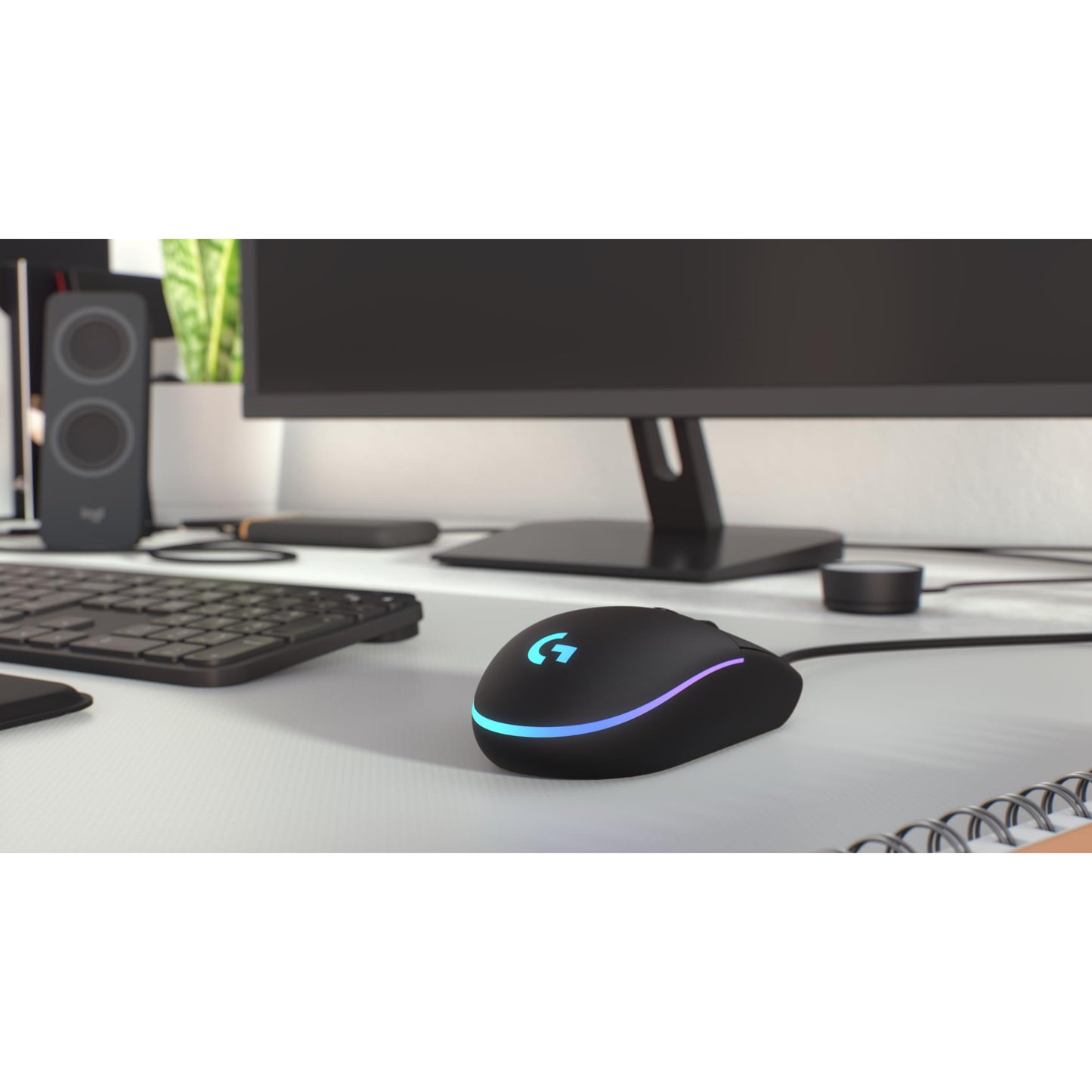 Logitech G203 LIGHTSYNC Gaming Mouse (Black)