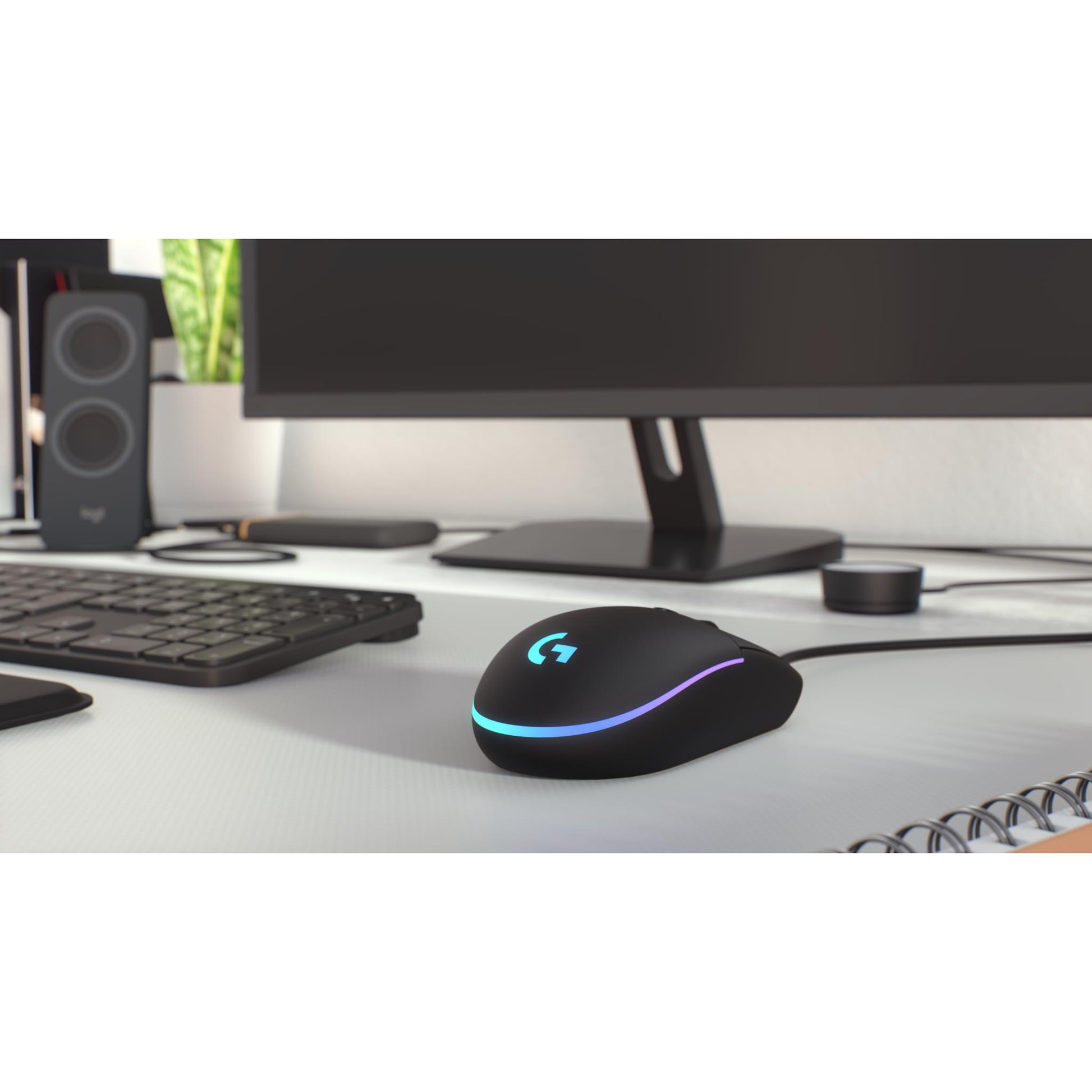 Logitech G203 LIGHTSYNC Gaming Mouse (Black)