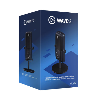 Elgato Wave 3 Premium USB Condenser Microphone