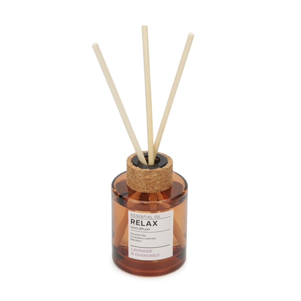 Aroma Relax Lavender & Chamomile Essential Oil Blend Liquid Reed Diffuser 130ml